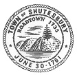 Town Seal of Shutesbury, MA 